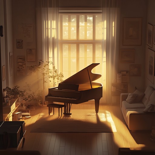 A tender composition exploring the intricacies of human connection. Delicate piano themes intertwine, creating an intimate soundscape that evokes love and warmth. This track aims to soothe and comfort, with soft dynamics that accentuate the emotional depth.