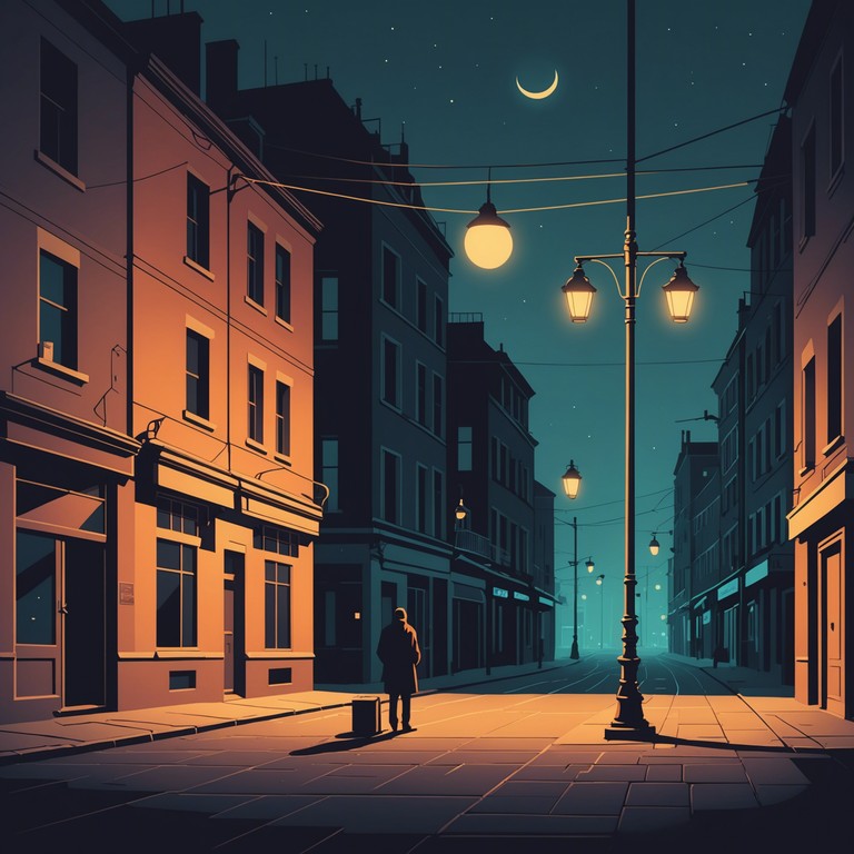 Imagine walking through empty streets with echoes of a subtle samba rhythm playing distantly. This track captures the essence of loneliness mixed with the festive spirit of a samba, creating a hauntingly beautiful listening experience. The soft percussions and tender melodies reveal a story of solitary nights that used to be vibrant and full of life.