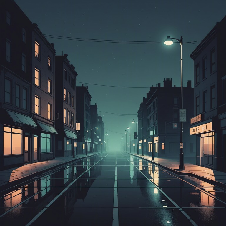 This track leverages the atmospheric qualities of trap music combined with the emotional intensity of empty nocturnal landscapes. Featuring a deep bass line that resonates with the solitude of an urban midnight setting, overlaid with sharp, echoing snares and subtle high hats to create a sense of wandering through a deserted cityscape lost in thought.