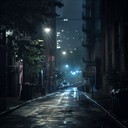 tense yet soothing urban night landscape track