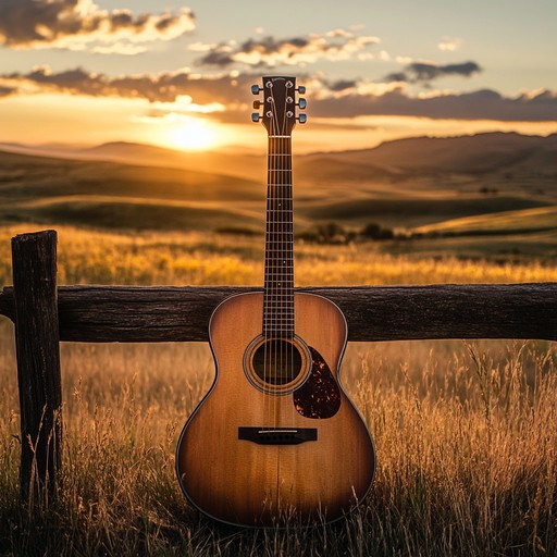 An emotive instrumental piece that captures the essence of the american heartland, blending soulful acoustic guitar melodies with subtle folk influences. The music paints vivid images of rolling hills, open roads, and the spirit of exploration.