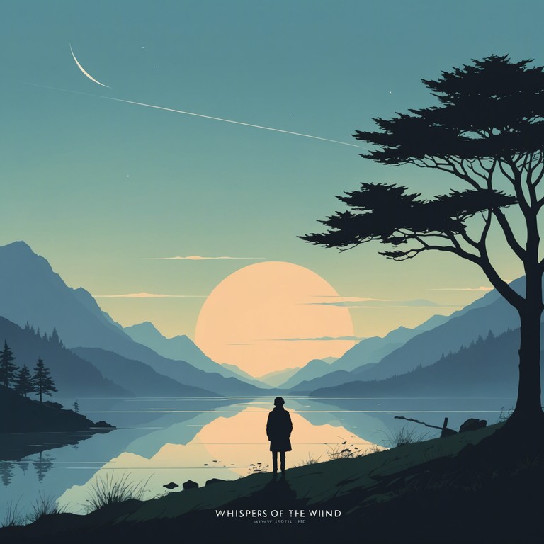 A gentle, serene piece featuring the pure sound of a single flute, evoking the feel of a quiet landscape, whispering winds, and introspective solitude. Ideal for reflective moments or soft background music.