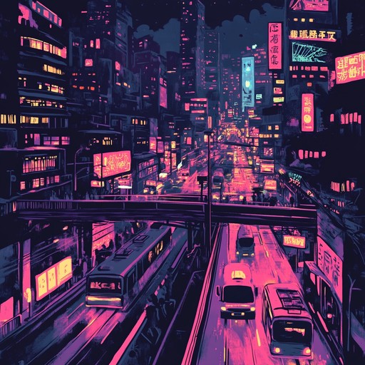 A lively and energetic pop instrumental that captures the essence of a vibrant city at night, featuring pulsating synths, driving beats, and infectious melodies that encourage listeners to move and feel alive.