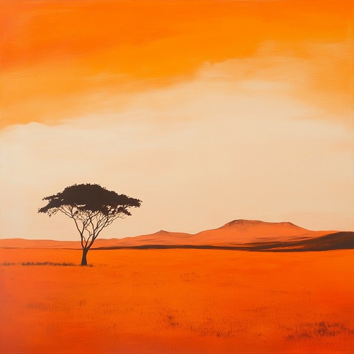 Feel the tranquility of an african sunset with gentle rhythms and soothing melodies, creating an enchanting escape into nature's embrace. This track features the sound of an african kora blending seamlessly with ambient background elements, painting a sonic picture of a peaceful, scenic landscape.