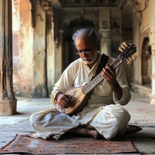 With its evocative sound, the sarangi piece takes listeners back to the periods of majestic empires and forgotten cultures, blending deep musical traditions with the soulful narratives of the past.