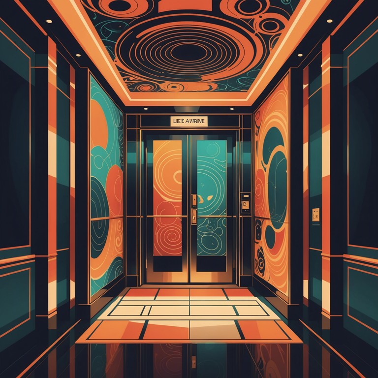 Imagine stepping into an elevator where the background muzak unexpectedly twists into a chaotic, frenetic fusion of sound. This track layers traditional elevator music with sudden bursts of glitch and dissonant notes, creating a bewildering yet intriguing auditory experience.