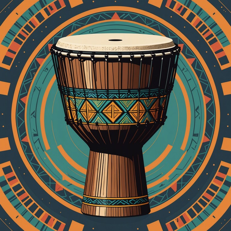 Experience the sounds and colors of a bustling african marketplace through this track as it combines traditional music with modern influences to create an atmosphere of joy and festivity.