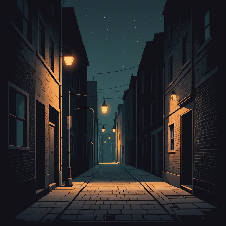 In this track, suspense builds as oscillating tones hover over minimalist garage beats, creating an atmosphere thick with tension. Pulsating bass lines add depth as sparse electronic effects evoke a feeling of creeping shadows in a dimly lit alley. Perfect for scenes requiring an intense, haunting mood.