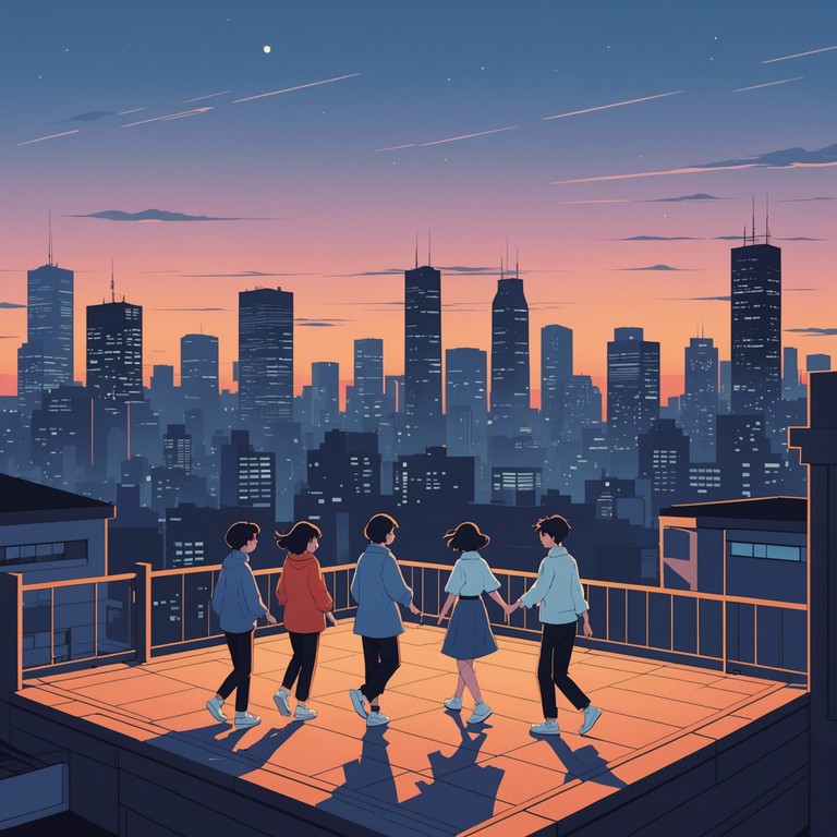 Dive into a sonic exploration of urban vibes with catchy hooks and a slick production that embodies the lively spirit of tokyo's pop music scene.