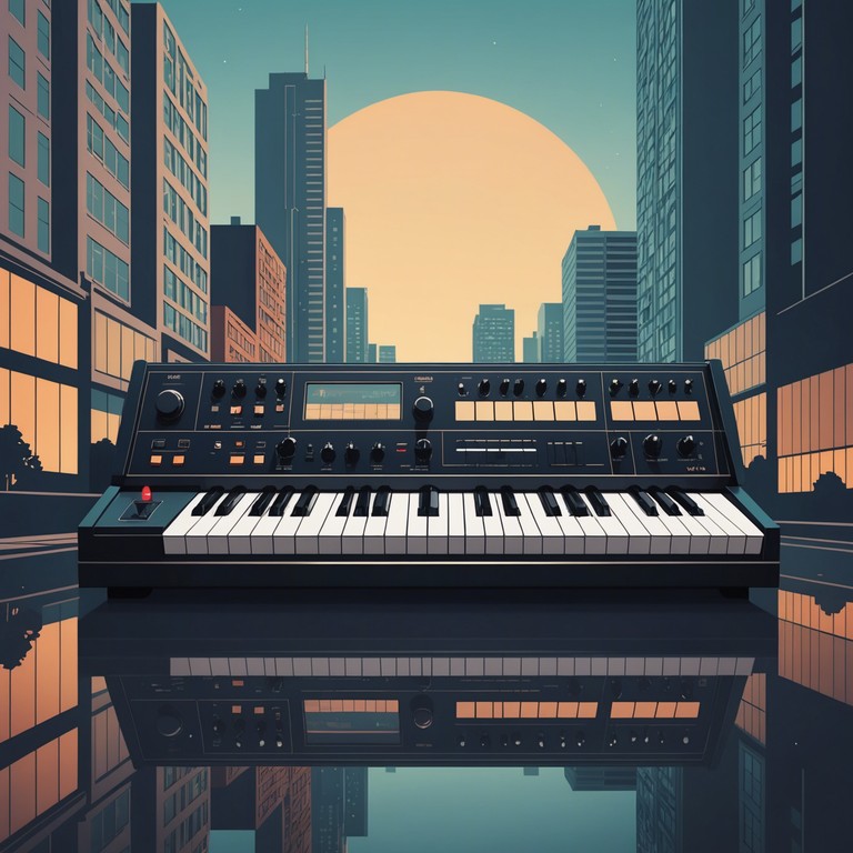 This composition envisions an urban landscape gradually coming to life with the first light of dawn. Synths whisper beneath the surface, growing steadily, intertwining with elements of minimal techno to reflect the emerging day. The music serves as a bridge between the tranquility of the night and the activity of the daytime.