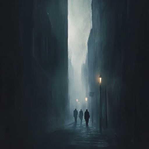 A chilling instrumental track that blends eerie atmospheric elements with the raw edginess of grunge. Utilizing haunting guitar riffs, distorted bass, and echoey drums, this piece creates a ghostly urban soundscape perfect for unsettling narratives. The composition's dynamic shifts between moody calm and explosive intensity capture the listener's imagination, evoking a sense of desolate, haunted city streets.