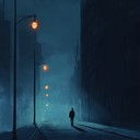 a melancholic journey through the silent city nights.