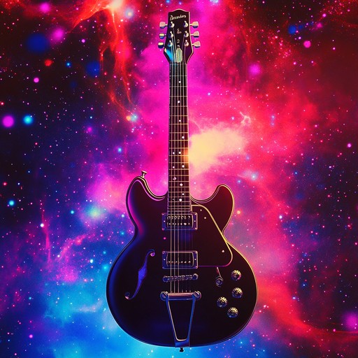 Experience a psychedelic odyssey with lush guitar melodies drifting through otherworldly dreamscapes, evoking deep yearning and emotional contemplation. This track will transport you to a universe of shimmering stars, radiant nebulae, and vibrant celestial bodies, blending layered sounds and textures on a canvas of cosmic proportions