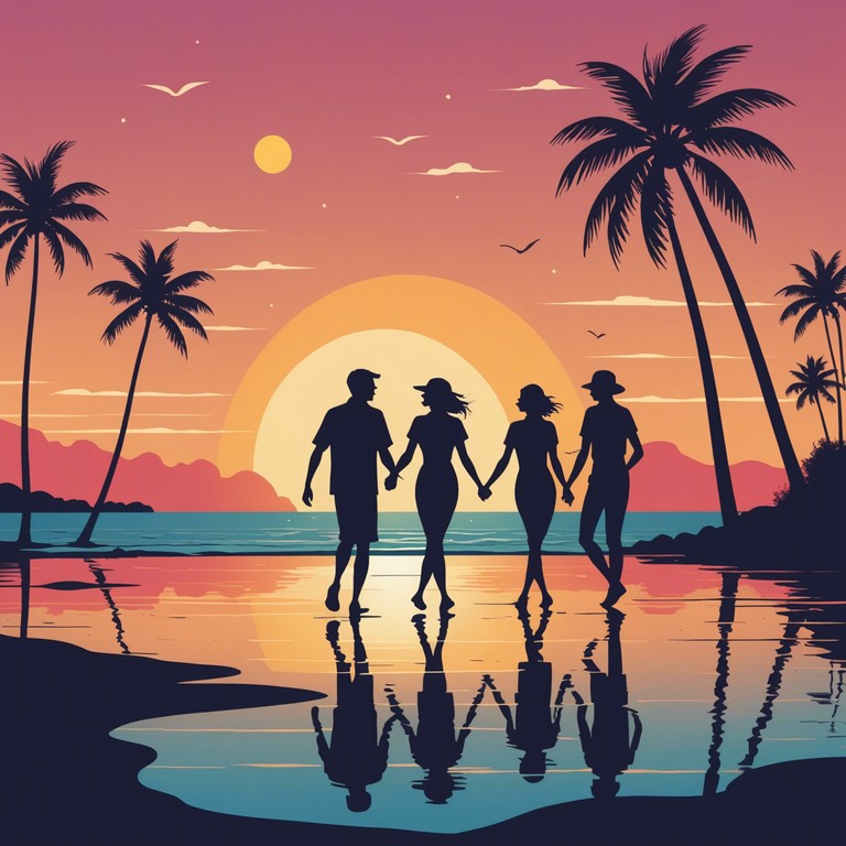 A vibrant and rhythmic calypso track that invites listeners to feel the warm tropical breeze and swaying palm trees. This instrumental embraces an exotic blend of traditional caribbean sounds, infused with a lively calypso rhythm perfect for dance or relaxation. It captures the spirit of a festive caribbean night under starlit skies with melodies that promote an atmosphere of laid back joy and cultural celebration.