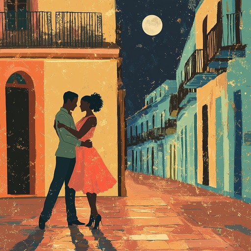 An enchanting instrumental piece blending afro cuban rhythms with romantic melodies, capturing the essence of love in the warm havana night. The song weaves traditional percussion with emotive piano, creating a passionate and heartfelt atmosphere that transports listeners to a moonlit dance under the caribbean sky.