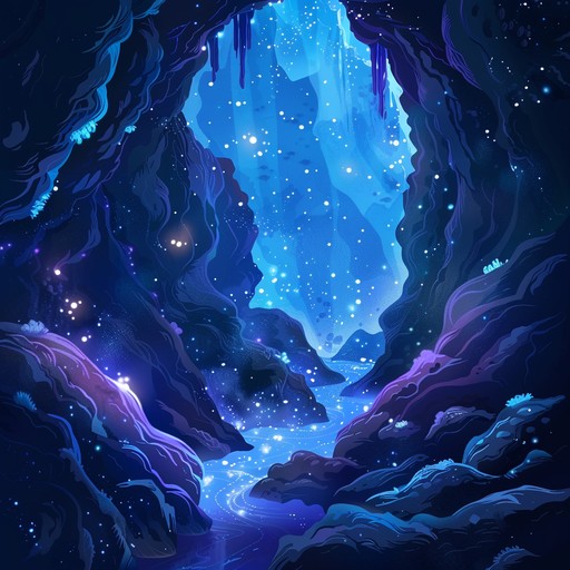 Immerse in a journey through underwater caverns under a starlit sky, where ambient sounds blend seamlessly with groovy beats. The ethereal wave music will take you on a trip through surreal dreamscapes, evoking both calm and awe.