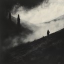 eerie synths weave through darkness, unfolding a haunting, mysterious journey