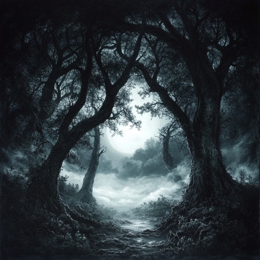 Immerse in a hauntingly beautiful journey through a mystical, enchanted forest where each echo brings forth a feeling of ancient magic, mysterious rituals, and shadowy figures lurking in the moonlit woods. This piece blends eerie soundscapes with enchanting, delicate tones, creating a perfect balance between the ominous and the magical.