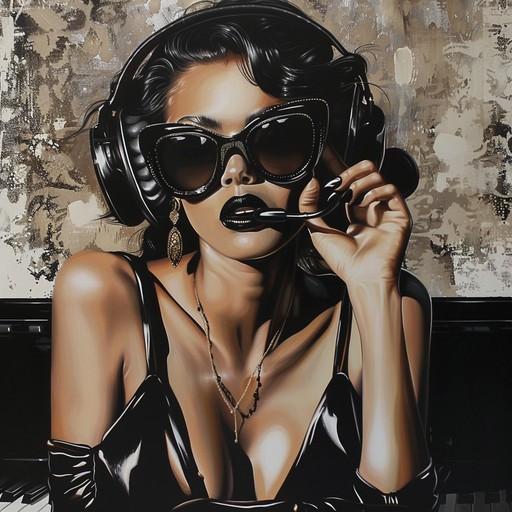 This energetic glam rock instrumental features a driving beat, flashy guitar riffs, and catchy synth hooks that create an exuberant and flamboyant atmosphere. The song evokes the spirit of 70s glam rock with its bold, over-the-top style and danceable groove.
