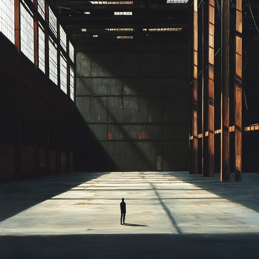 A powerful instrumental track that merges heavy industrial rock elements with ambient soundscapes, reflecting the profound sense of loneliness found amid decaying urban environments