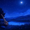 dreamy hindustani instrumental evoking moonlit serenity and inner peace