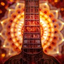 a dynamic sitar composition symbolizing confidence and self assurance