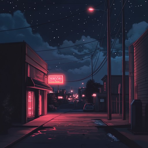 A soothing instrumental trip hop track that blends mellow beats with gentle melodies, capturing the serene atmosphere of a city at night.