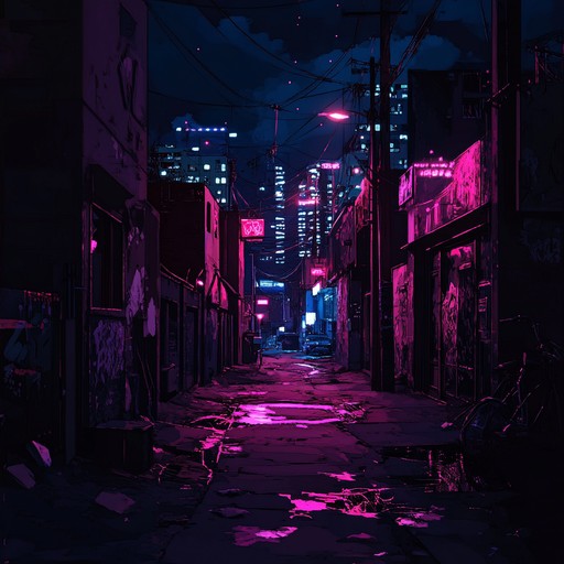 An instrumental reggaeton track that builds tension with its dark, moody synth arrangements and driving percussive beats. The haunting melodies intertwine with the pulsing basslines, creating an atmosphere of suspense and intrigue, perfect for urban nighttime scenes.