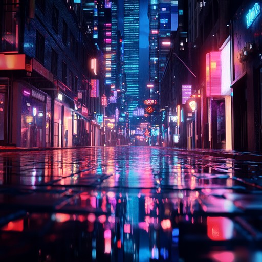 A seductive blend of lush synths, electric sax, and slow, hypnotic rhythms reminiscent of 80s neon lit nights. This instrumental track oozes with sultry undertones and a retro futuristic charm, perfect for creating an atmosphere of intimate allure and nostalgia.