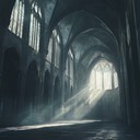 haunting melodies echo through gothic cathedral chambers