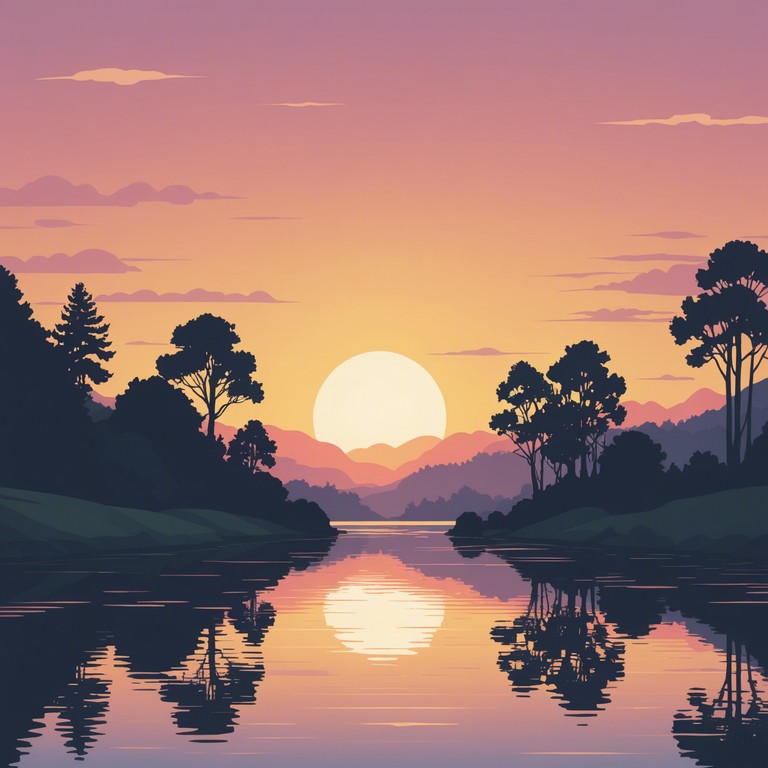 This composition captures the essence of peace and introspection, with each chord played on the electric piano inviting the listener to explore their inner landscapes. As the melodies unfold, they paint a musical tapestry that is both uplifting and grounding. The progression builds slowly, ensuring the tranquil mood is maintained, ideal for calming the mind after a busy day.