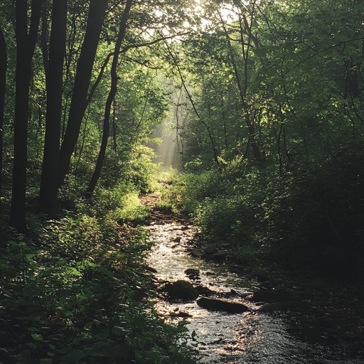 This piece intertwines intimate piano with the soft sounds of a forest, creating a calm and reflective atmosphere. Listeners are transported to a soothing natural haven, perfect for introspection and peace.