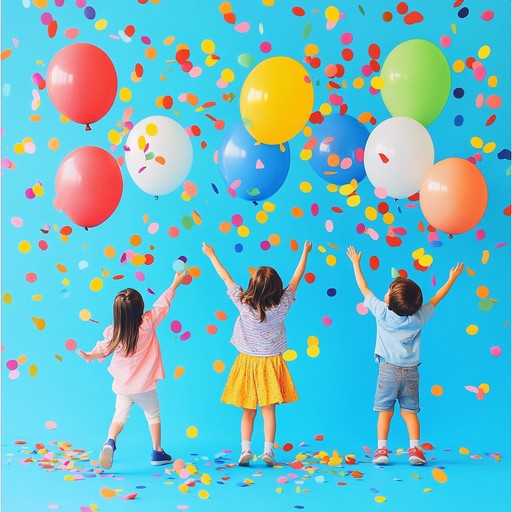 A lively and joyous track designed to capture the exuberance of children's parties. Bright melodies and rhythmic percussion create an atmosphere of fun and celebration, invoking happiness and excitement.