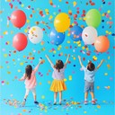 upbeat, cheerful tune for playful, celebratory children’s gatherings