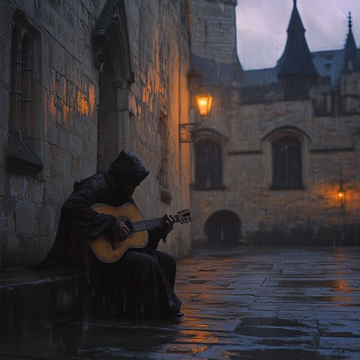 A dynamic and evocative composition capturing the essence of bold medieval heroes, featuring a troubadour's journey with vibrant melodies, gallant themes, and rhythmic cadences. The track weaves together historical charm and energetic performance, evoking images of chivalry, adventure, and timeless quests