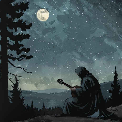 A soothing, reflective piece where each pluck of the lute narrates tales from ancient times, evoking images of medieval bards under starry skies. The music draws from longstanding traditions, merging introspection with cultural depth to transport the listener to a peaceful contemplation of history's whispered secrets.