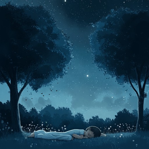 An enchanting instrumental that uses soft melodies to create a calming atmosphere, helping children drift peacefully into sleep and dream of magical whispering trees.