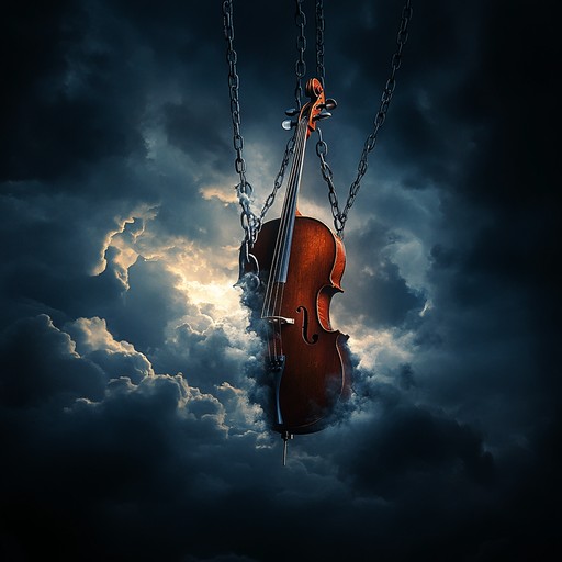 A cello driven opera portraying revolution through passionate melodies and dramatic expressions, evoking bold emotions.