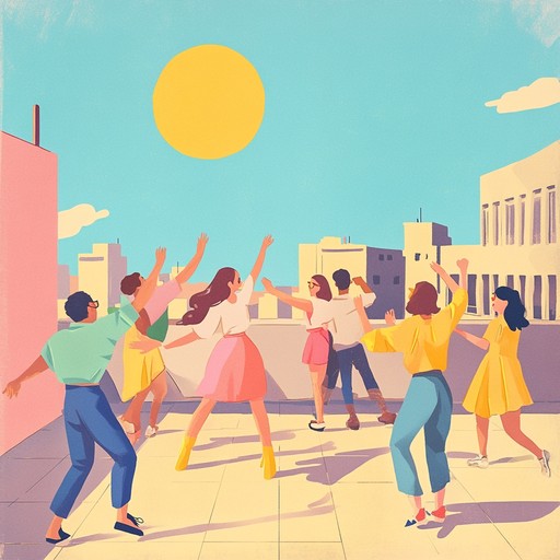 Featuring bright brass sections, punchy basslines, and driving guitar rhythms, this track brings a sunlit, energetic atmosphere perfect for spontaneous dancing and feel good moments.