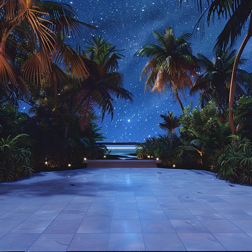 Immerse yourself in a dreamlike mambo featuring enchanting tropical rhythms and soothing, ethereal melodies. This composition transforms a tropical night into a serene dancefloor, filled with a magical and lush atmosphere. Perfect for evoking exotic and tranquil emotions.