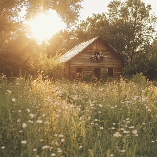 Experience a tranquil, sensory journey with tender strums and intimate melodies, blending rustic folk warmth with subtle rock intensity, evoking nature's serene embrace.