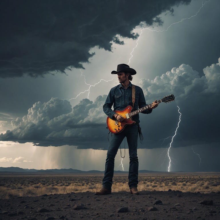 A powerful instrumental that blends traditional country elements with an aggressive mood to capture the essence of frustration and defiance experienced in a rural setting. The song features a heavy emphasis on electric guitar, setting a scene of rebellion against rural hardships.