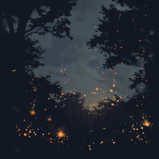 Imagine a scene of energetic joy and freedom under a starlit sky, the music pulsating with a vibrant beat as fireflies flicker around. The song features a catchy synth melody that rises and falls, perfectly capturing the essence of a magical summer night. This track is meant to be played loud and danced to until the morning light.