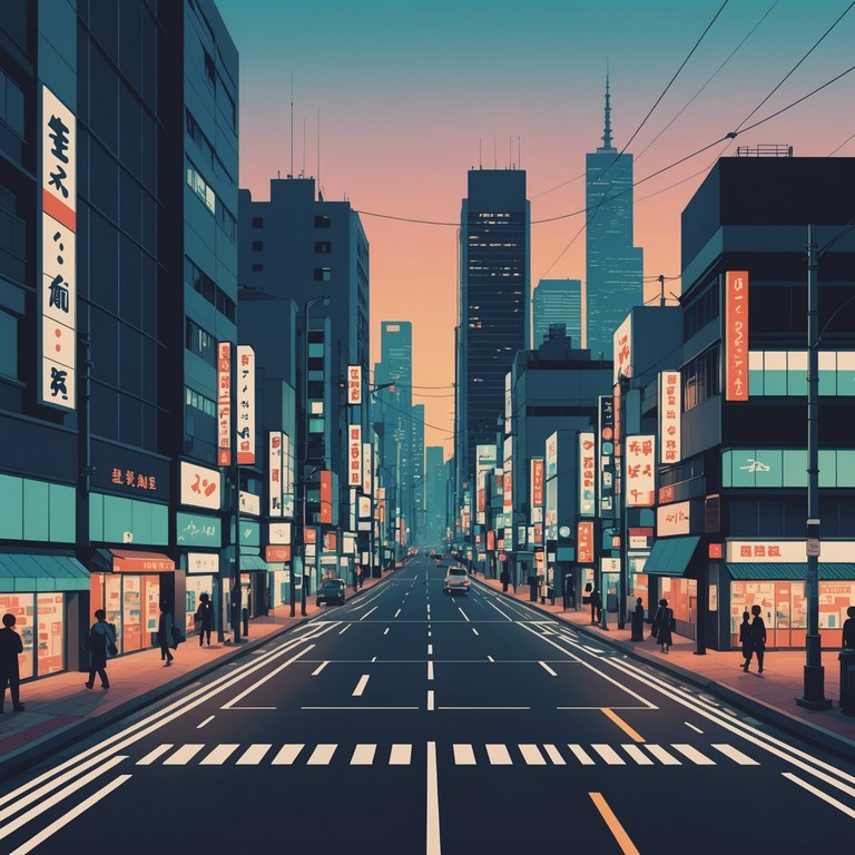 A deeper dive into the emotional currents running through tokyo's heart, artistically blending traditional japanese instruments with modern ambient textures creating a reflective and deeply engaging musical experience.