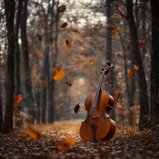 Delicate and serene, this chamber music piece performed by cellos and violins encapsulates the essence of autumn. The interplay of melodic themes evokes a nostalgic air, with each crescendo and diminuendo resonating the quiet reflection of leaves cascading to the ground. This musical journey through the changing season is both soothing and profoundly moving.