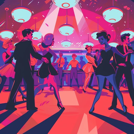 Experience the carefree joy of the 1950s dance clubs with a dynamic brass and rhythm section. This track is perfect for invoking nostalgic memories and getting everyone onto the dance floor.