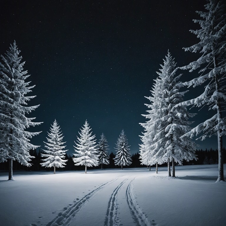 This track encapsulates the feeling of peace and joy that permeates the air during the holiday season, using subtle orchestral sounds to paint a sonic picture of a serene winter landscape. The melodies are uplifting and designed to evoke feelings of warmth and nostalgia as snow gently falls, with each note promising the comfort and cheer of festive celebrations.