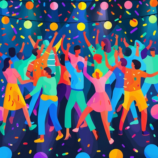 This dynamic celebratory electro track combines driving beats, vibrant synthesizers, and pulsating bass lines to create an uplifting and festive atmosphere. Perfect for parties, celebrations, and high energy events, the song captures the joy and excitement of triumphant occasions, making listeners want to dance and celebrate.