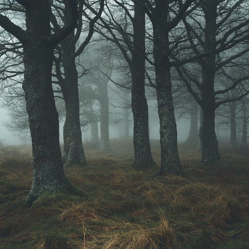 Echoes of an ancient forest come alive with mystical sounds, evoking a sense of wonder and history. The piece blends traditional instruments to transport listeners to a time long past, filling the air with an enchanting melody that speaks of forgotten legends.