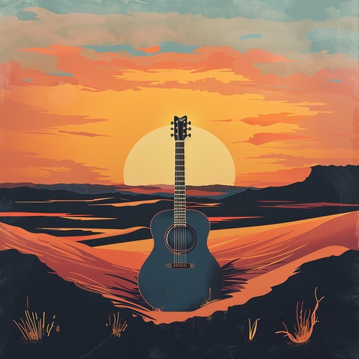 Experience tranquil desert nights with soothing twang and hypnotic rhythms.